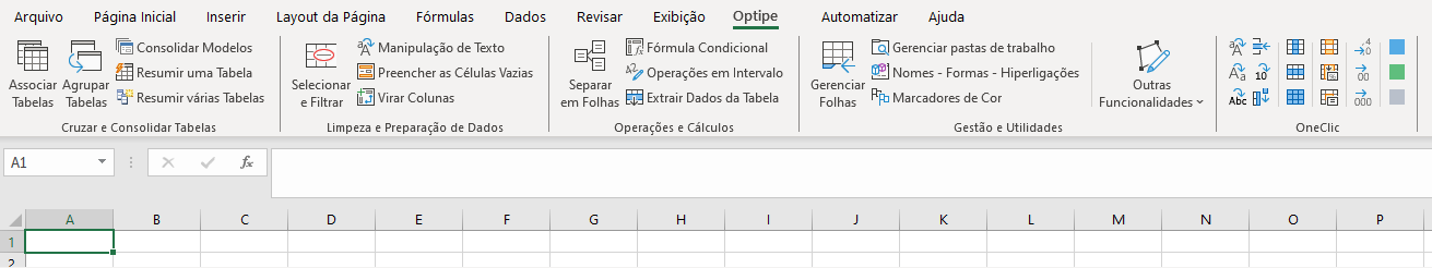 Menu Optipe Data Tools Suite Menu Optipe