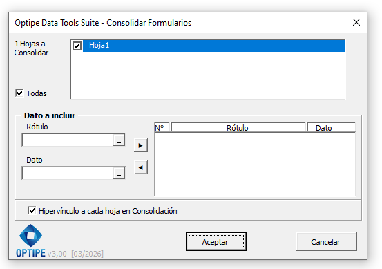 Consolidar Plantillas Interfaz Consolidar Plantillas
